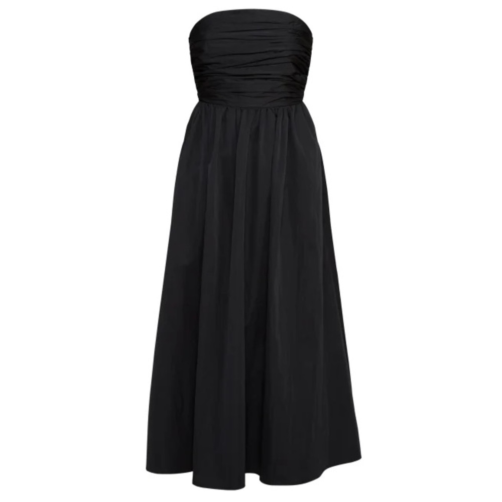 Prabal Gurung Black Strapless Dress in Size 6